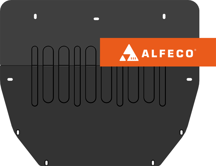 Защита Alfeco для картера и КПП Jac JS4 2022-2026. Артикул ALF.56.20