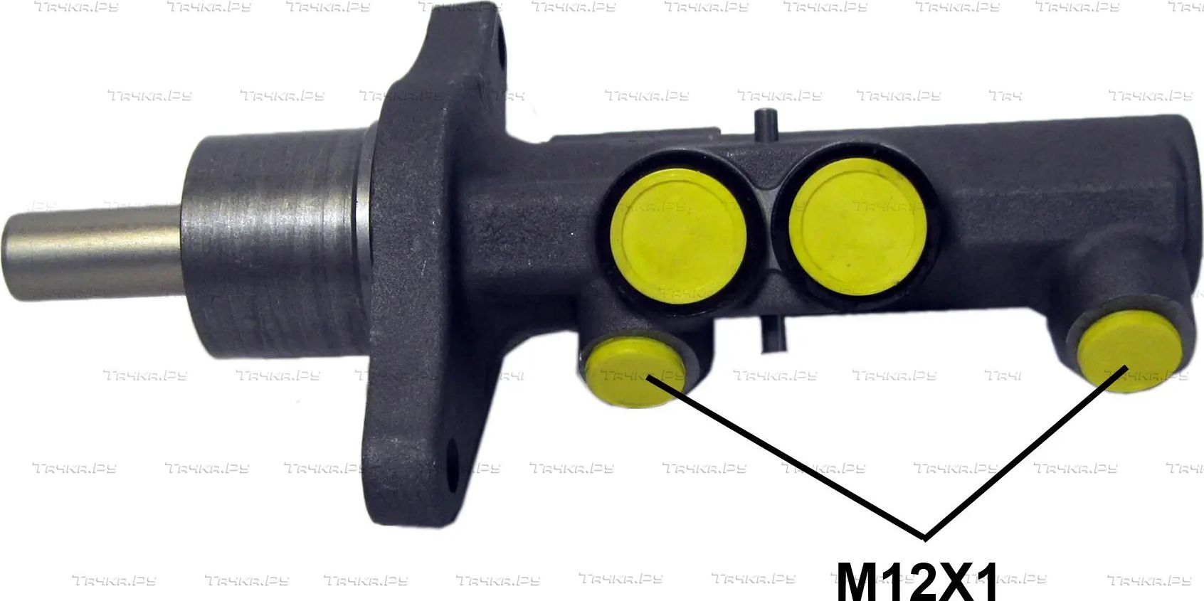 Тормозной цилиндр главный Brembo (алюминий) для Volkswagen Caddy IV 2015-2020. Артикул M 85 082