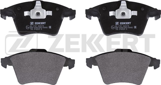 Тормозные колодки Zekkert передние для Volkswagen Transporter T6 2015-2026. Артикул BS-2797