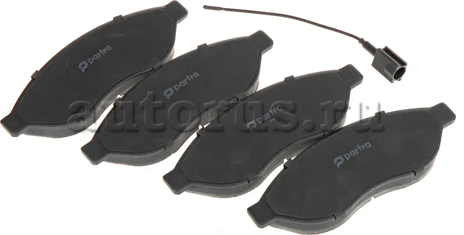 К-т торм. колодок fr fiat ducato, psa jumper/boxer (Partra). Артикул BP6082