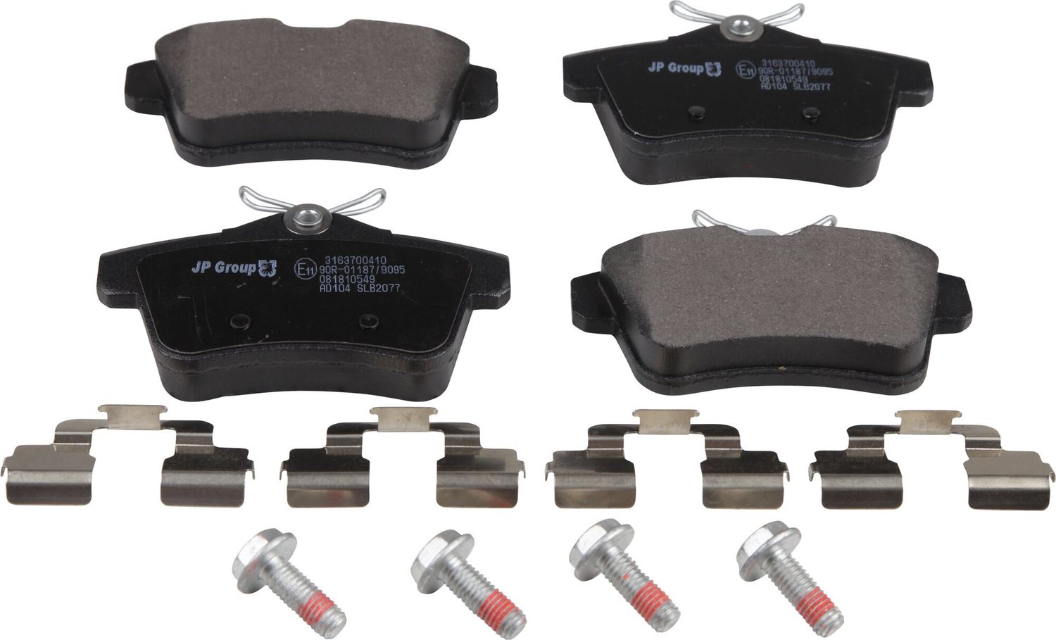 Тормозные колодки JP Group JP. Артикул 3163700410