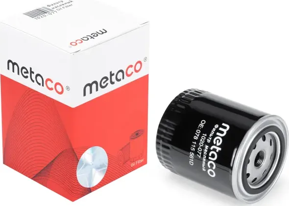 Фильтр масляный (Metaco). Артикул 1020-077