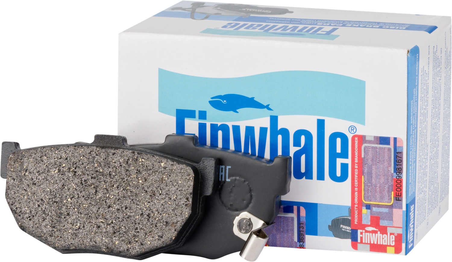 Тормозные колодки Finwhale. Артикул V625