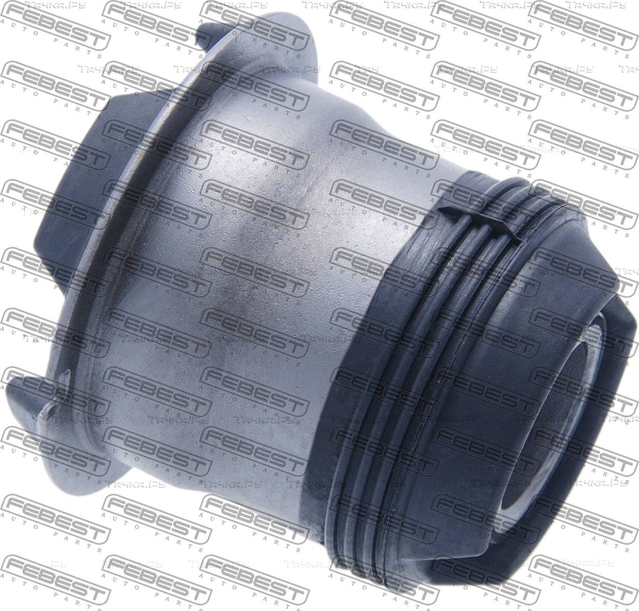 Сайлентблок задней балки Febest нижний для Honda Accord IX 2012-2026. Артикул HAB-CU2R