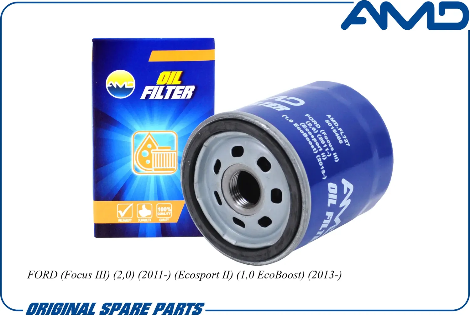 Фильтр масляный (AMD). Артикул AMD.FL727