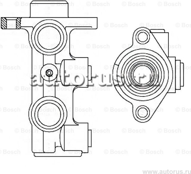 Цилиндр тормозной главный (Bosch). Артикул F026003351
