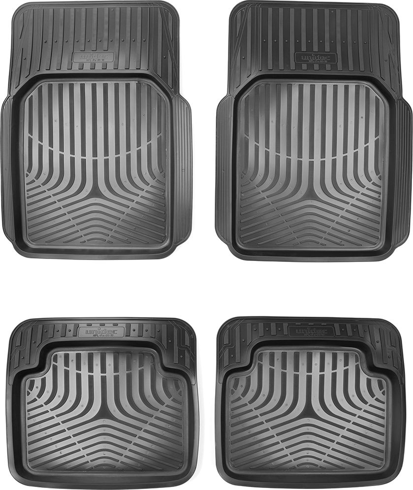 Коврики универсальные Норпласт с бортиком для салона автомобиля. Артикул NPL-Po-01-10