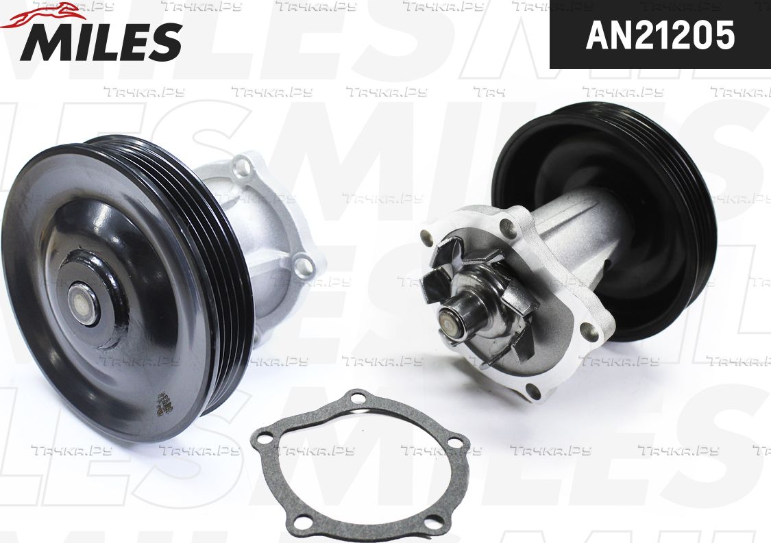 Помпа (водяной насос) Miles для Chevrolet Spark III 2010-2016. Артикул AN21205