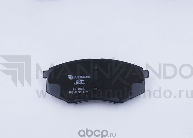 КОЛОДКИ ТОРМОЗНЫЕ ДИСКОВЫЕ ПЕРЕДНИЕ AKNUK HYUNDAI IX20 (JC),11/10/ SON Aknuk. Артикул BP1066