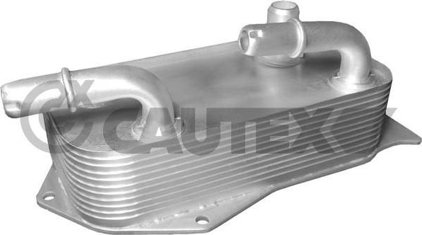 Радиатор масляный (маслоохладитель) для двигателя Cautex для BMW 1 I (E81/E82/E87/E88) 2005-2011. Артикул 201602