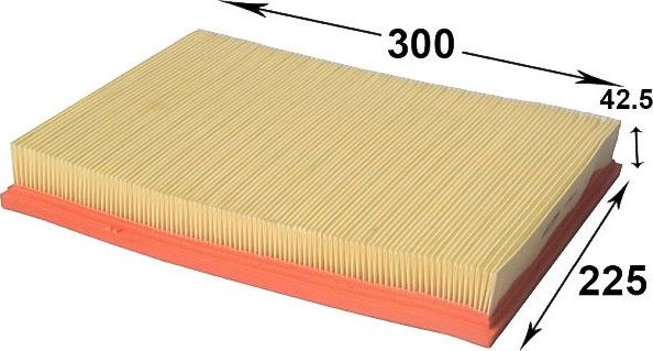 Воздушный фильтр JS Asakashi. Артикул A924J