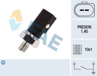 Датчик давления масла FAE для Volkswagen Golf Plus I 2005-2008. Артикул 12850