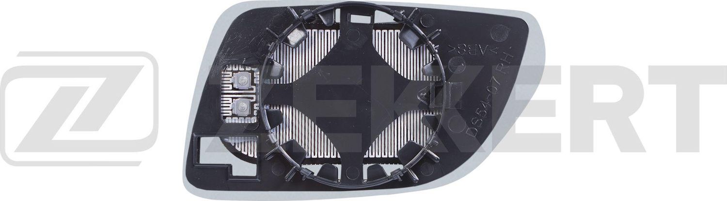 Зеркальное стекло бокового зеркала Zekkert. Артикул SP-1040