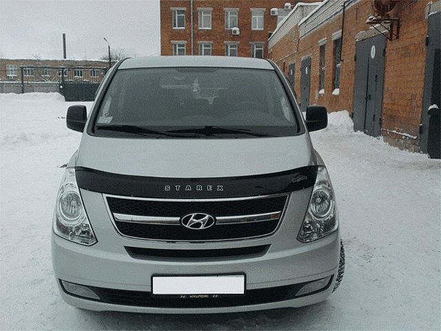 Дефлектор Vip-Tuning для капота Hyundai H1 Grand Starex 2007-2018. Артикул HYD15