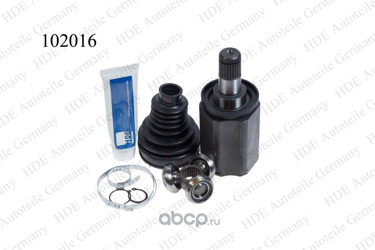 ШРУС внутренний передний левый BMW 5 (F10, F11), 6 (F06, F12, F13) (13-Н.В) 1020 (HDE). Артикул 102016