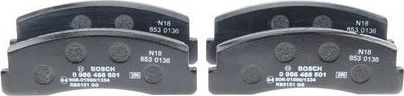 Тормозные колодки Bosch. Артикул 0 986 466 601