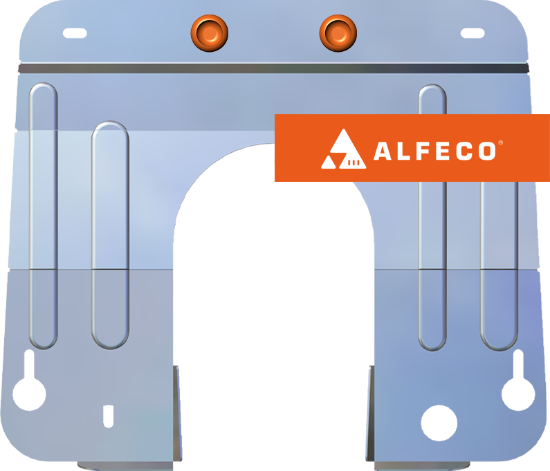 Защита алюминиевая Alfeco для переднего стабилизатор курсовой устойчивости Citroen C4 II 2011-2026. Артикул ALF.04.10 AL4