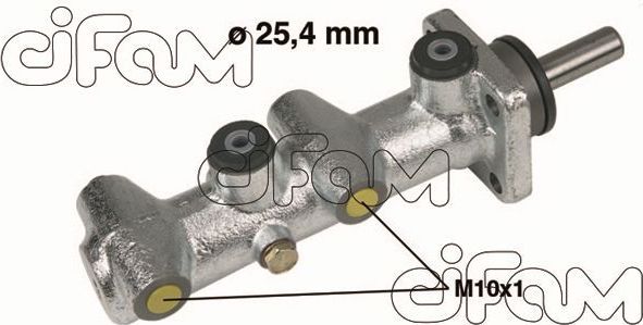 Тормозной цилиндр главный Cifam (Чугун). Артикул 202-110