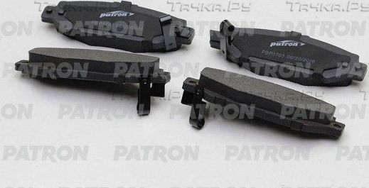 Тормозные колодки Patron задние для Lexus GS I 1993-1997. Артикул PBP1703