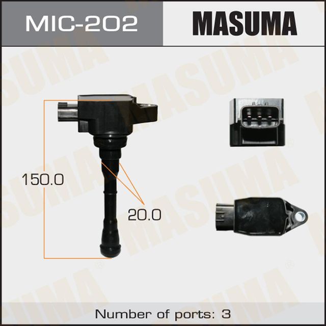 Катушка зажигания Masuma. Артикул MIC-202