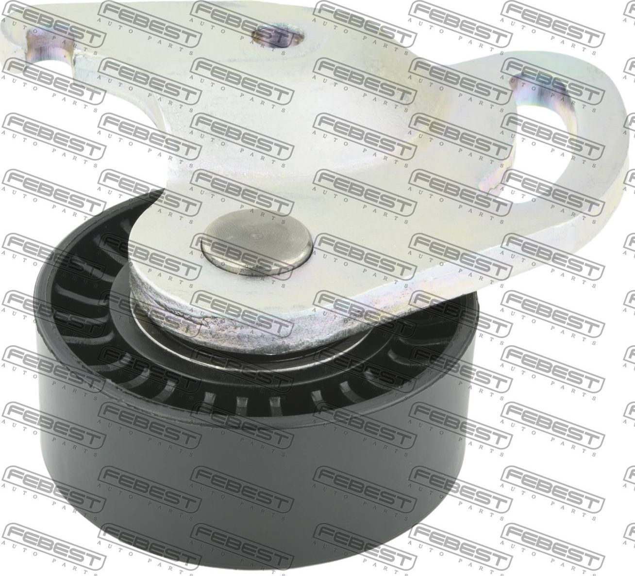 Натяжной ролик (натяжитель) приводного поликлинового ремня Febest. Артикул 2487-MEGII