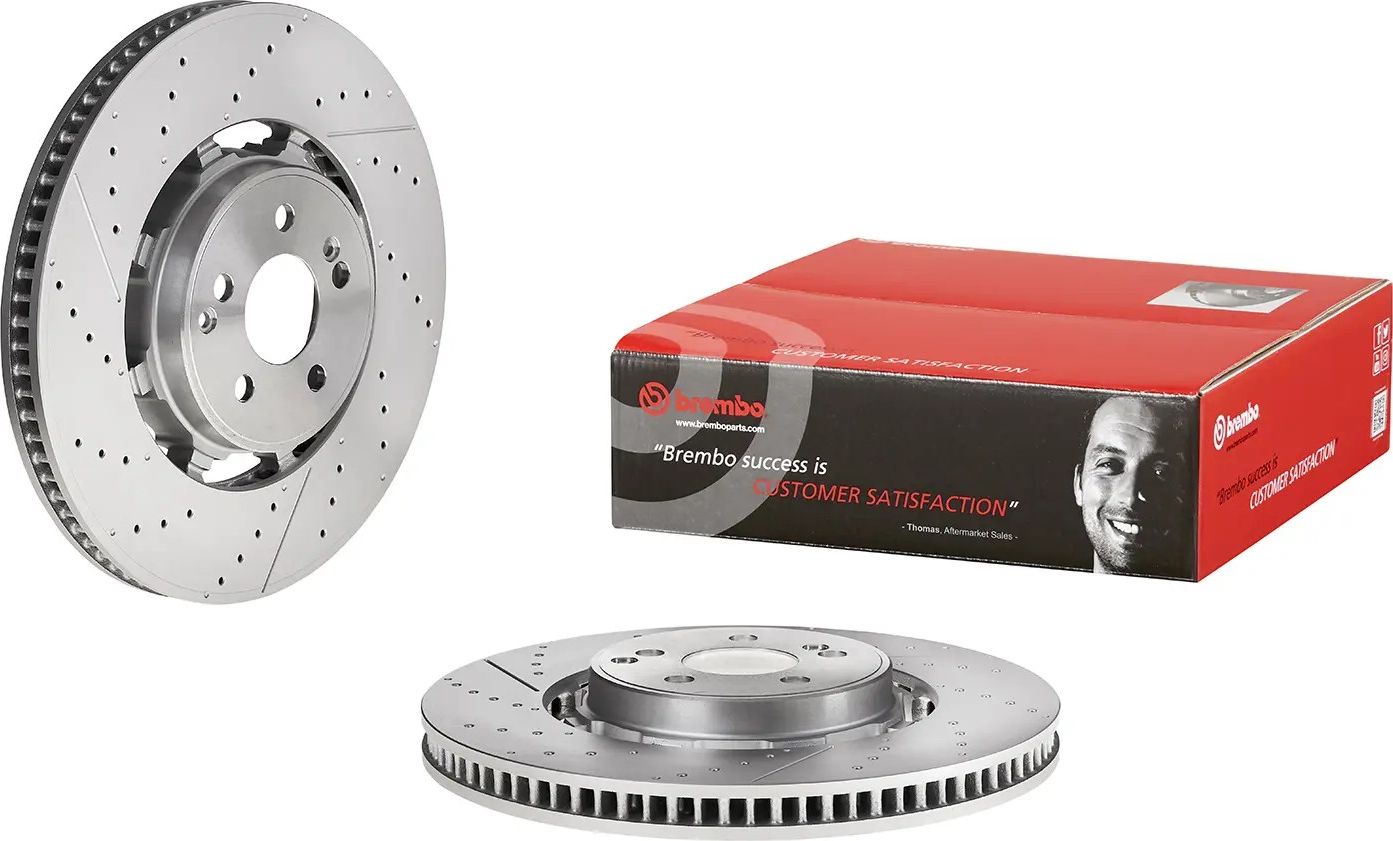 Тормозной диск Brembo PRIME LINE - Dual Cast. Артикул 09.D411.33