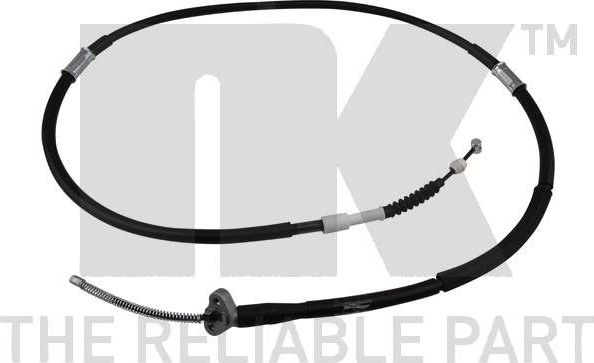 Трос ручника (тросик ручного тормоза) NK. Артикул 904599