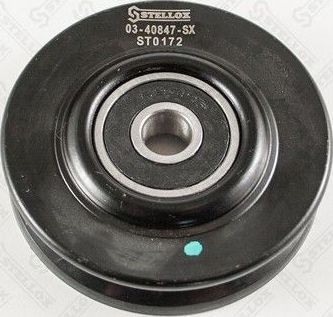 Натяжной ролик (натяжитель) приводного поликлинового ремня Stellox. Артикул 03-40847-SX