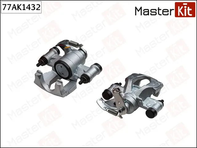 77AK1432 Тормозной суппорт зад. лев. Opel MOVANO B автобус (X62) 2010 - Renault (Master KIT). Артикул 77AK1432