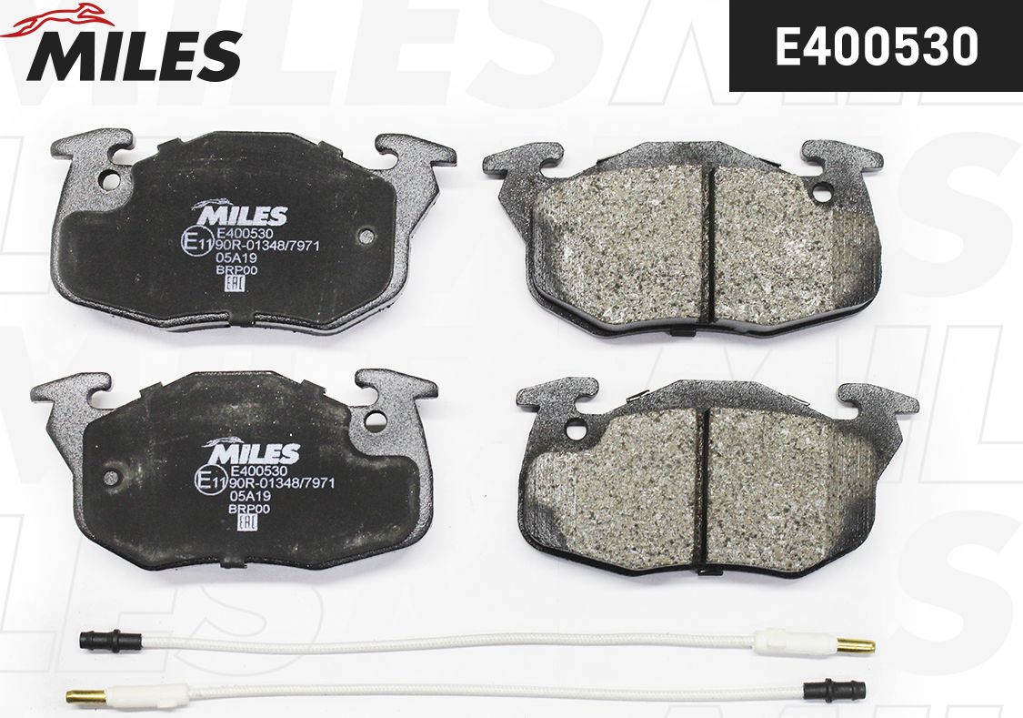 Тормозные колодки Miles (Low-Metallic). Артикул E400530