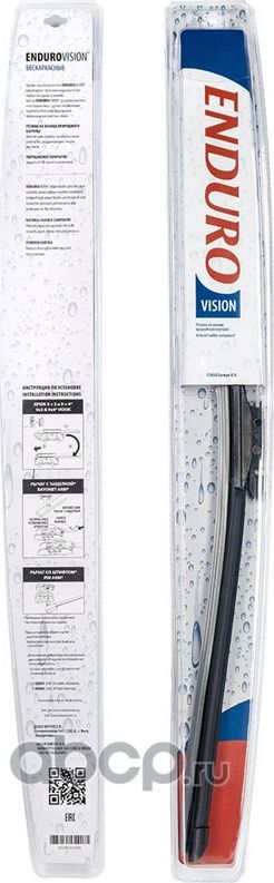 ЩЕТКА СТЕКЛООЧИСТИТЕЛЯ БЕСКАРКАСНАЯ EFR-040 (Endurovision). Артикул EFR040