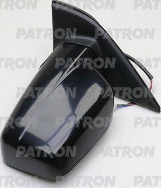 Зеркало боковое (в сборе) Patron левое для Nissan X-Trail T30 2001-2013. Артикул PMG2720M03