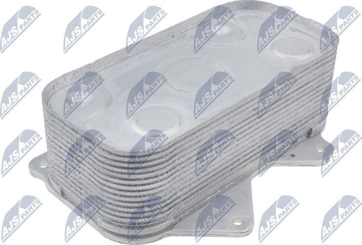 Радиатор масляный (маслоохладитель) для двигателя NTY (алюминий). Артикул CCL-AU-045