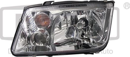 Фара передняя основная DPA левая для Volkswagen Bora 1998-2013. Артикул 89411783202