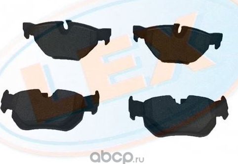 Колодки торм. зад. с датчиком (LEX). Артикул 23926