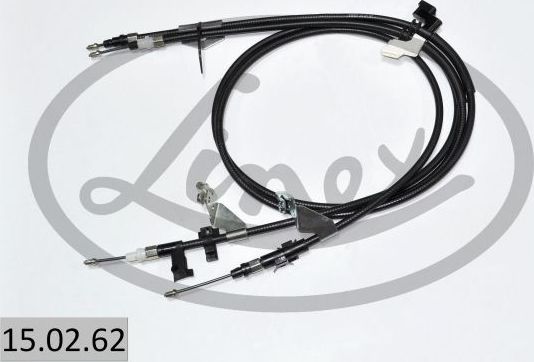 Трос ручника (тросик ручного тормоза) Linex. Артикул 15.02.62