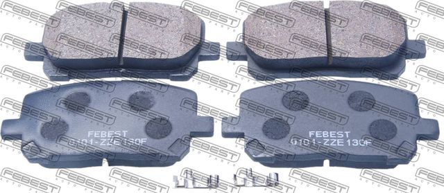 Тормозные колодки Febest. Артикул 0101-ZZE130F