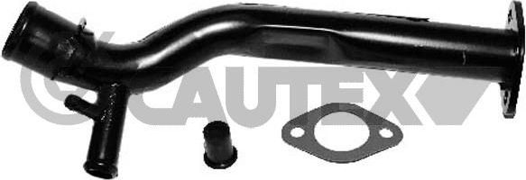 Патрубок радиатора (системы охлаждения) Cautex для Fiat Bravo I 1995-2001. Артикул 955437