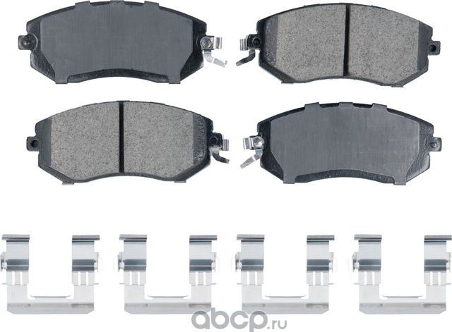 Керамические тормозные колодки передние CMX1539 (Frictionmaster). Артикул CMX1539