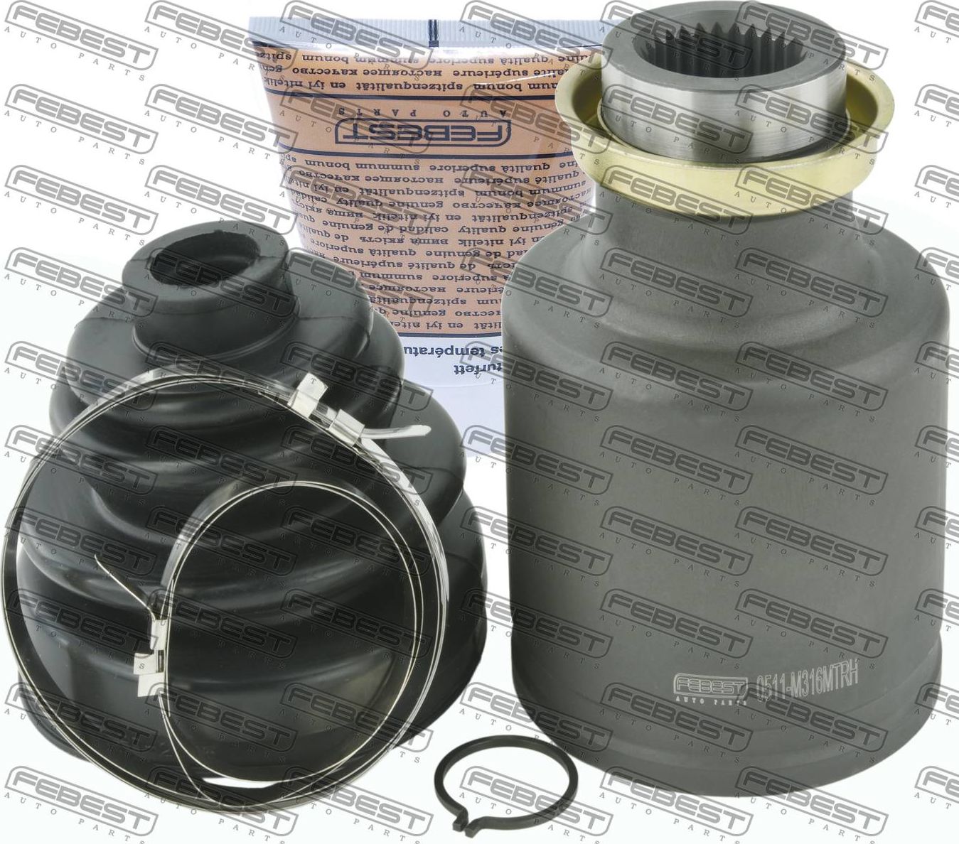 Шрус внутренний (граната) Febest. Артикул 0511-M316MTRH