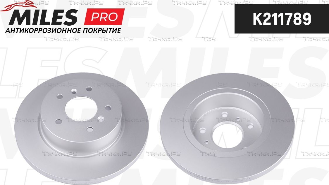 Тормозной диск Miles. Артикул K211789