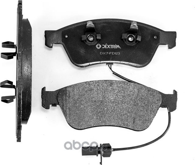 Колодки тормозные передние (Dextrim). Артикул DX7FD123