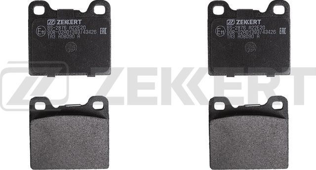 Тормозные колодки Zekkert. Артикул BS-2876