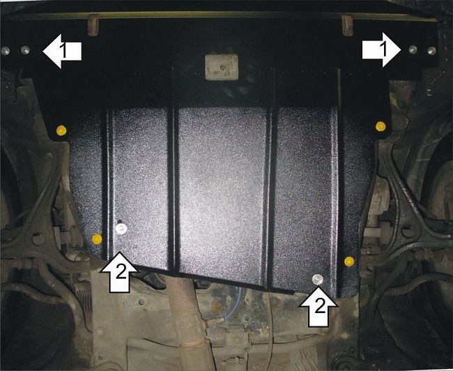 Защита Мотодор для картера, КПП Honda Accord VII 2002-2008. Артикул 00808