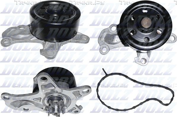 Помпа (водяной насос) Dolz для Toyota Yaris III 2014-2018. Артикул C153