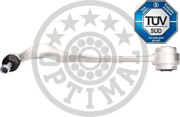 Поперечный рычаг передней подвески Optimal (алюминий) передний левый нижний для BMW 5 IV (E39) 1995-2004. Артикул G5-590