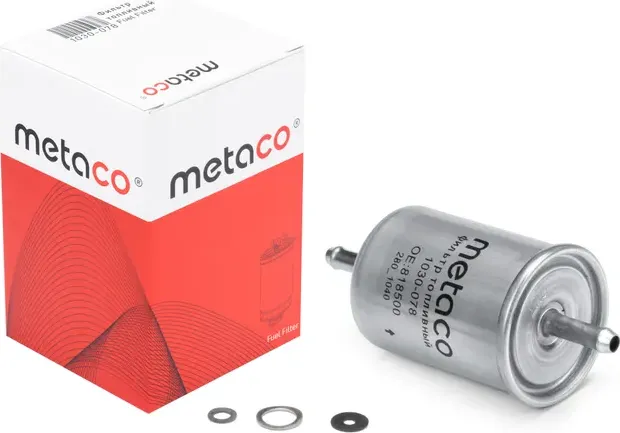 Фильтр топливный (Metaco). Артикул 1030078