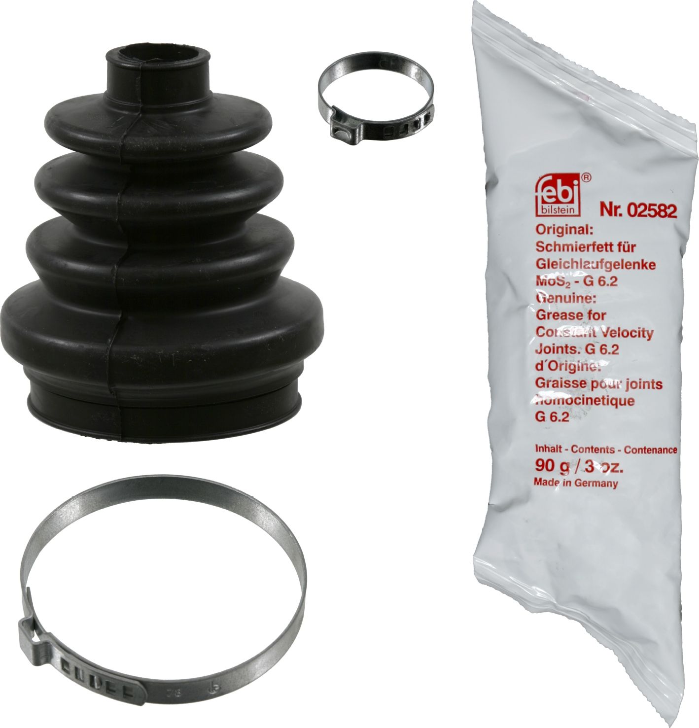 Пыльник ШРУСа внутренний Febi Bilstein (резина). Артикул 02871