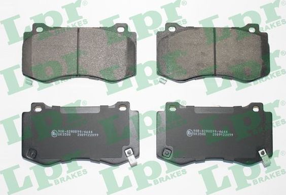 Тормозные колодки LPR передние для Dodge Challenger III 2012-2026. Артикул 05P2099