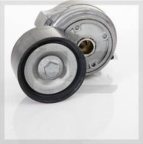 Натяжной ролик (натяжитель) приводного клинового зубчатого ремня PE Automotive (сталь). Артикул 010.673-00A